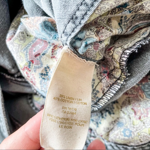 Free People Bermuda Shorts Washed Black Size 4 - Picture 4 of 14